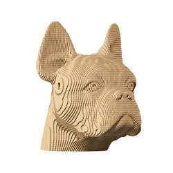 Cartonic 3D Puzzle BULLDOG - Puslespil Cartonic 3D Puzzle BULLDOG - Puslespil
